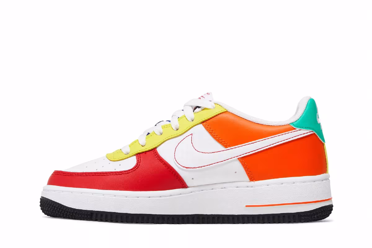 Nike Air Force 1 Low LV8 GS Rubik's Cube, view 4