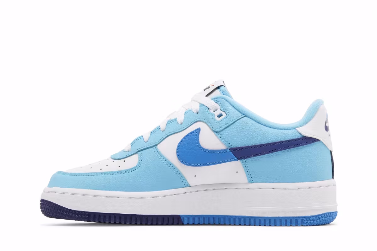 Nike Air Force 1 LV8 2 GS Split - Light Photo Blue, view 4