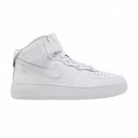 Nike Air Force 1 Mid EasyOn SE GS 'Triple White'