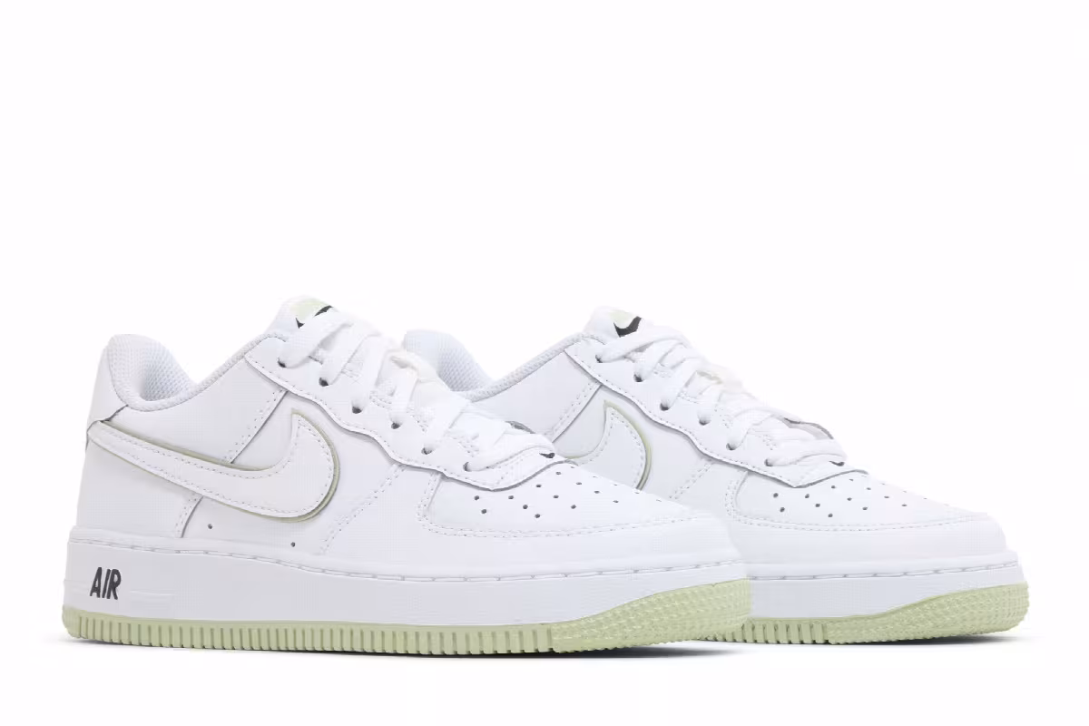 Nike Air Force 1 GS Honeydew, view 9