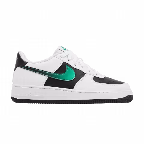 Nike Air Force 1 LV8 2 GS 'White Black Malachite'
