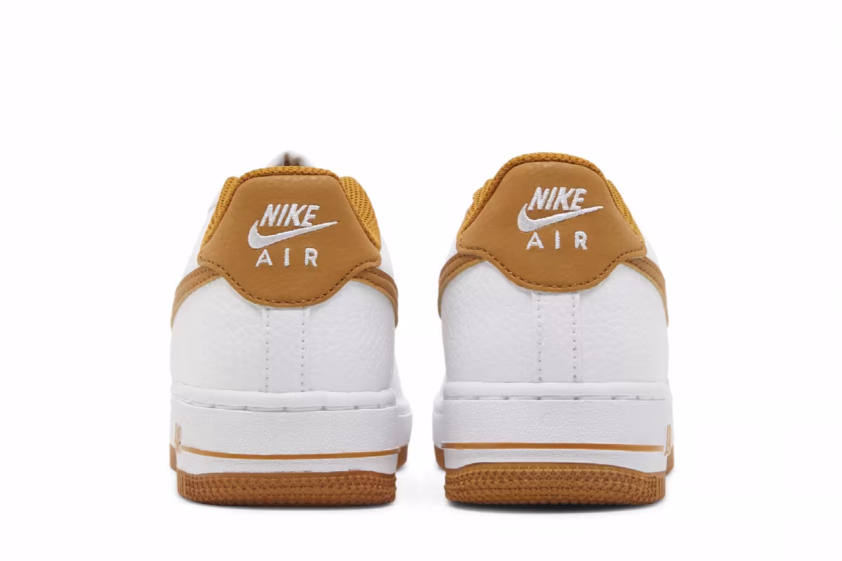 Nike Air Force 1 GS White Desert Ochre, view 7