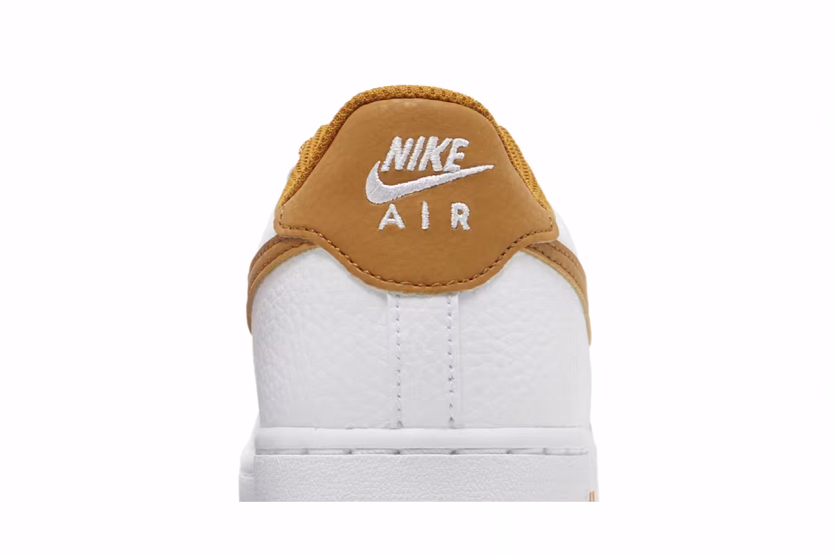 Nike Air Force 1 GS White Desert Ochre, view 8