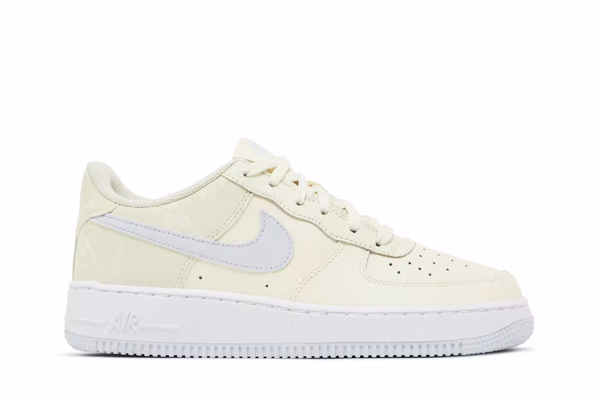 Nike Air Force 1 GS Pale Ivory Sea Glass, view 2