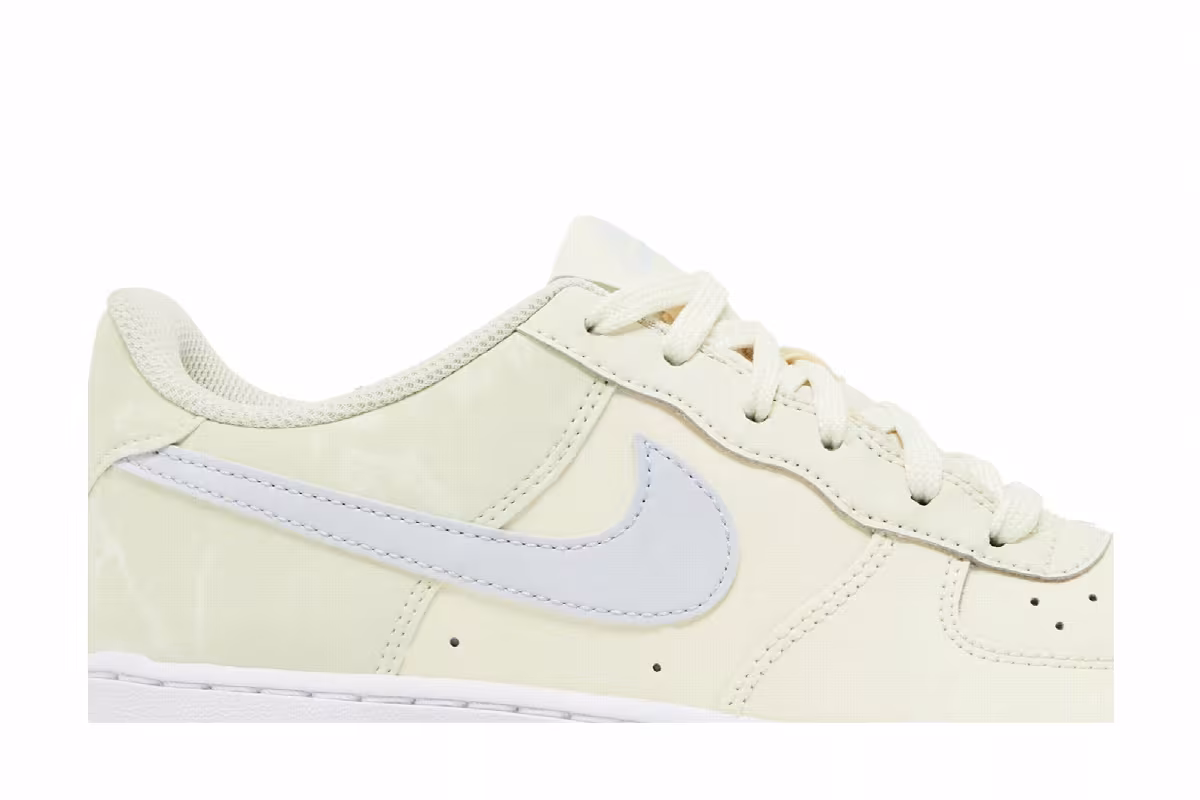 Nike Air Force 1 GS Pale Ivory Sea Glass, view 3