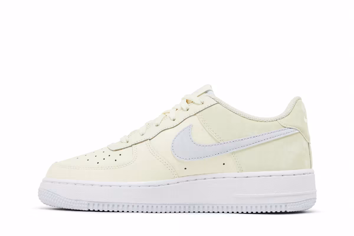 Nike Air Force 1 GS Pale Ivory Sea Glass, view 4