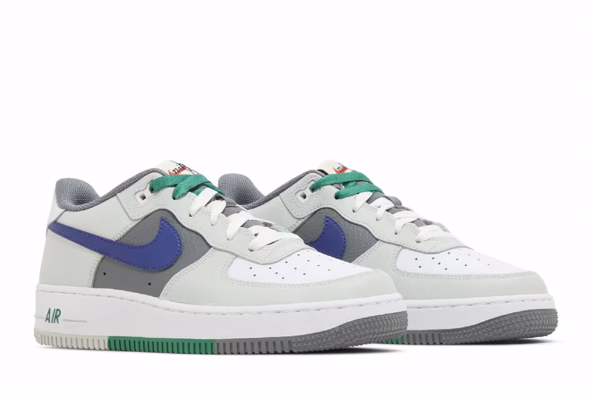 Nike Air Force 1 LV8 GS Remix - Light Green, view 9