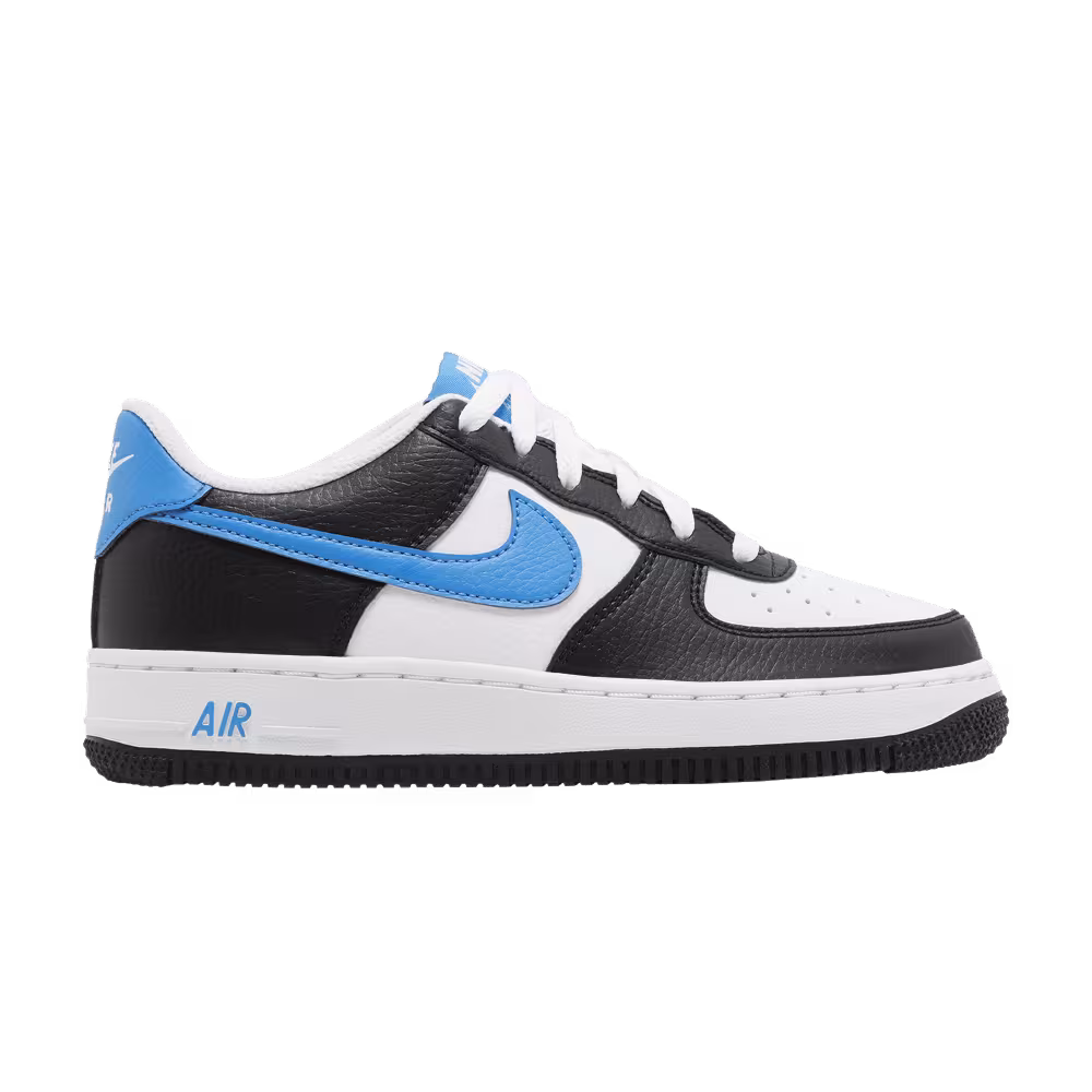 Nike Air Force 1 Low GS Black Light Photo Blue