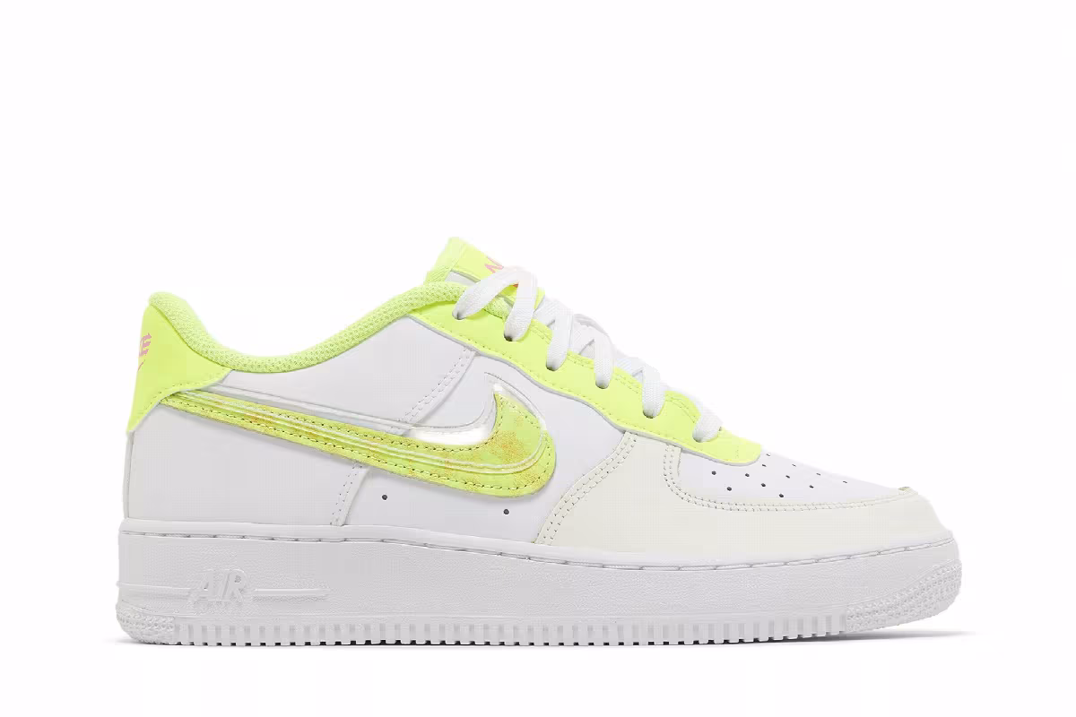 Nike Air Force 1 LV8 GS Acid Wash, view 2