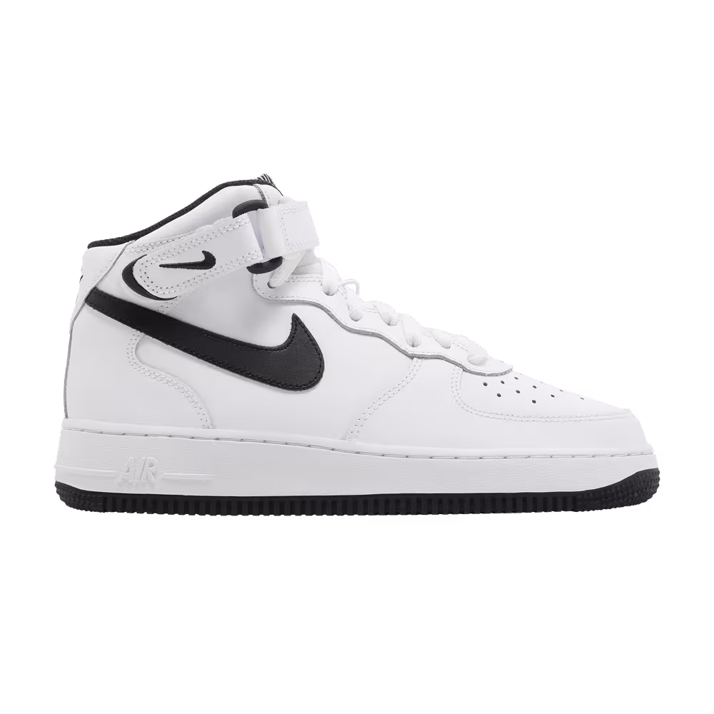 Nike Air Force 1 Mid LE GS White Black