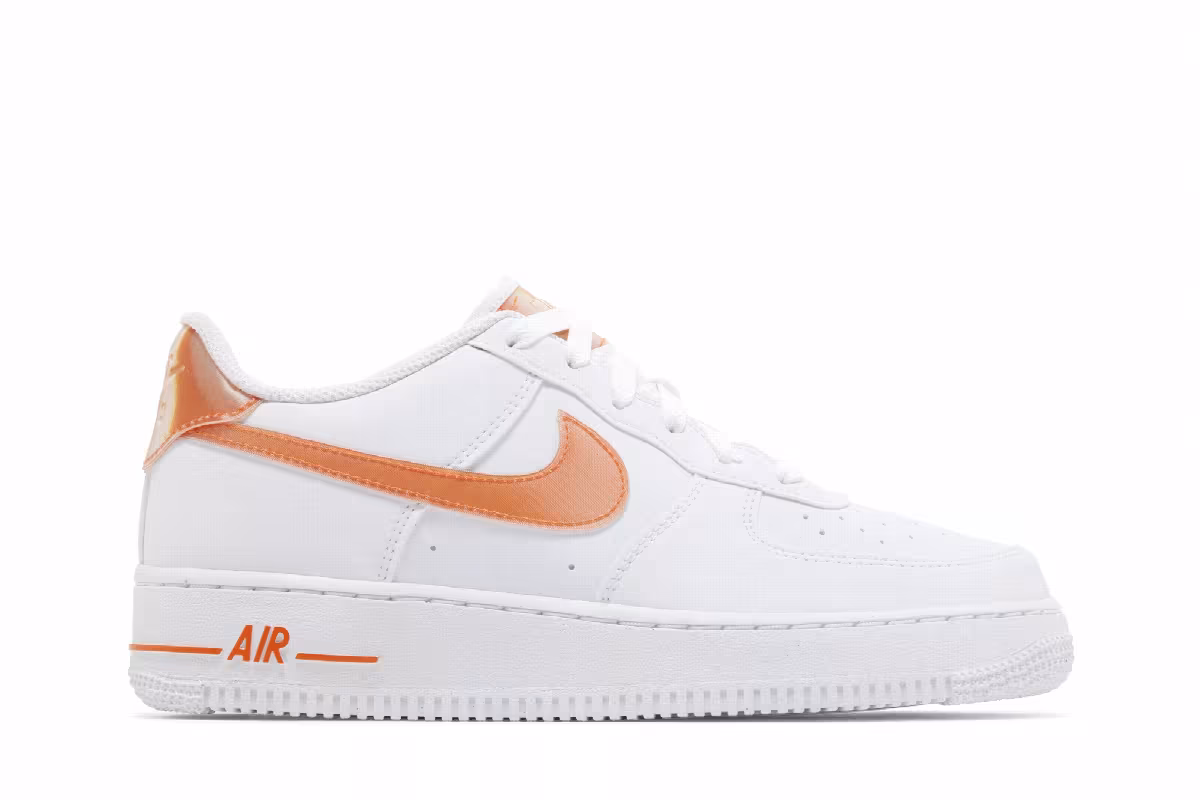 Nike Air Force 1 Next Nature GS Safety Orange Lenticular, view 2
