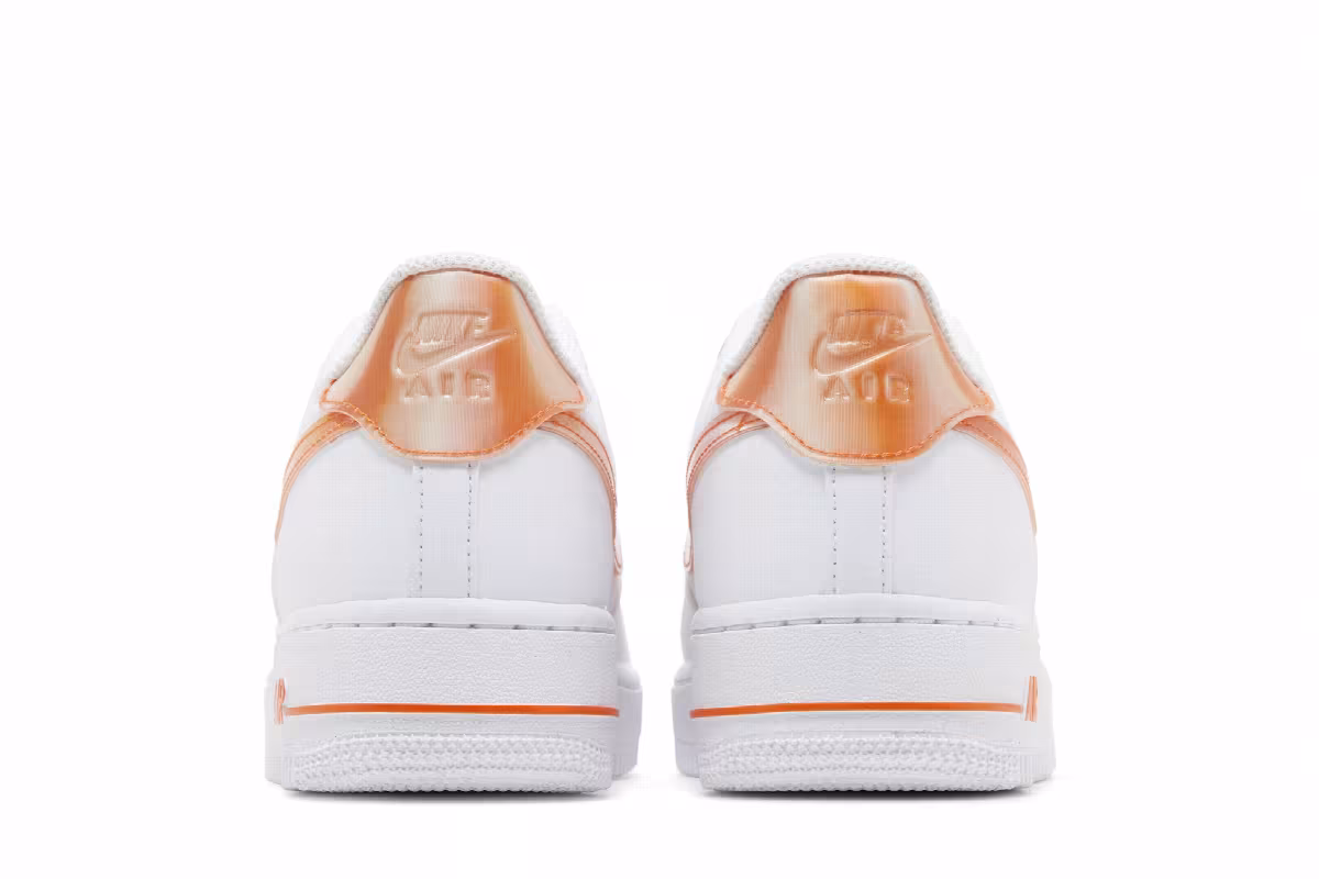 Nike Air Force 1 Next Nature GS Safety Orange Lenticular, view 7