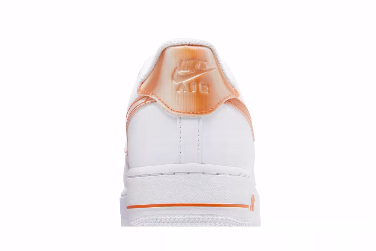 Nike Air Force 1 Next Nature GS Safety Orange Lenticular, view 8