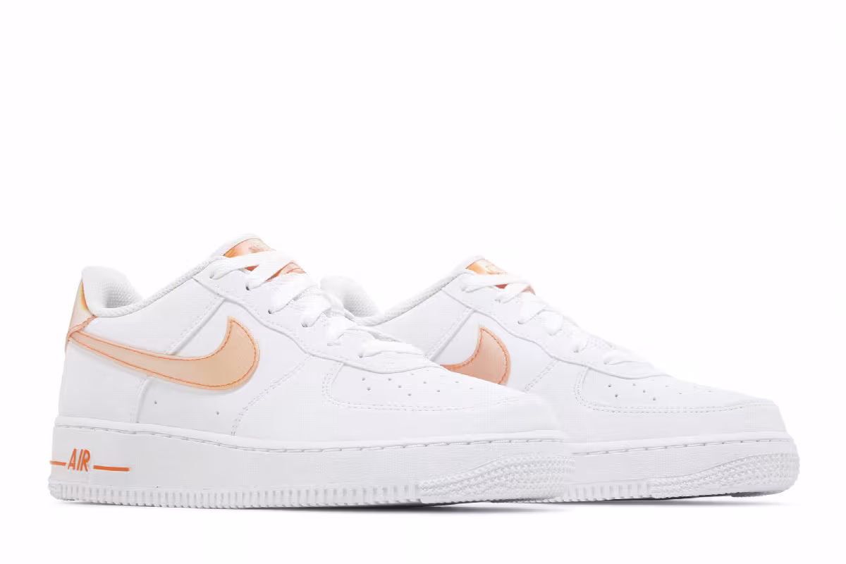 Nike Air Force 1 Next Nature GS Safety Orange Lenticular, view 9