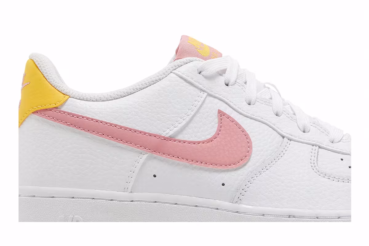Nike Air Force 1 GS White Coral Chalk, view 3