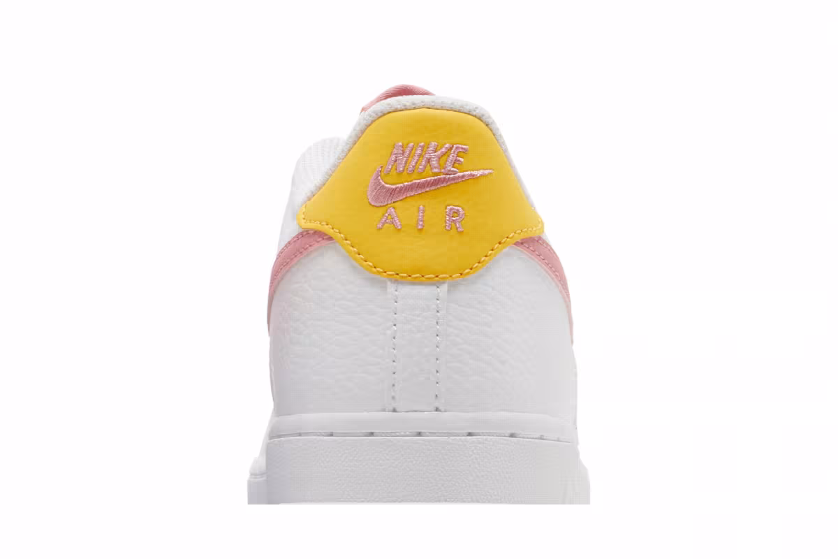Nike Air Force 1 GS White Coral Chalk, view 8