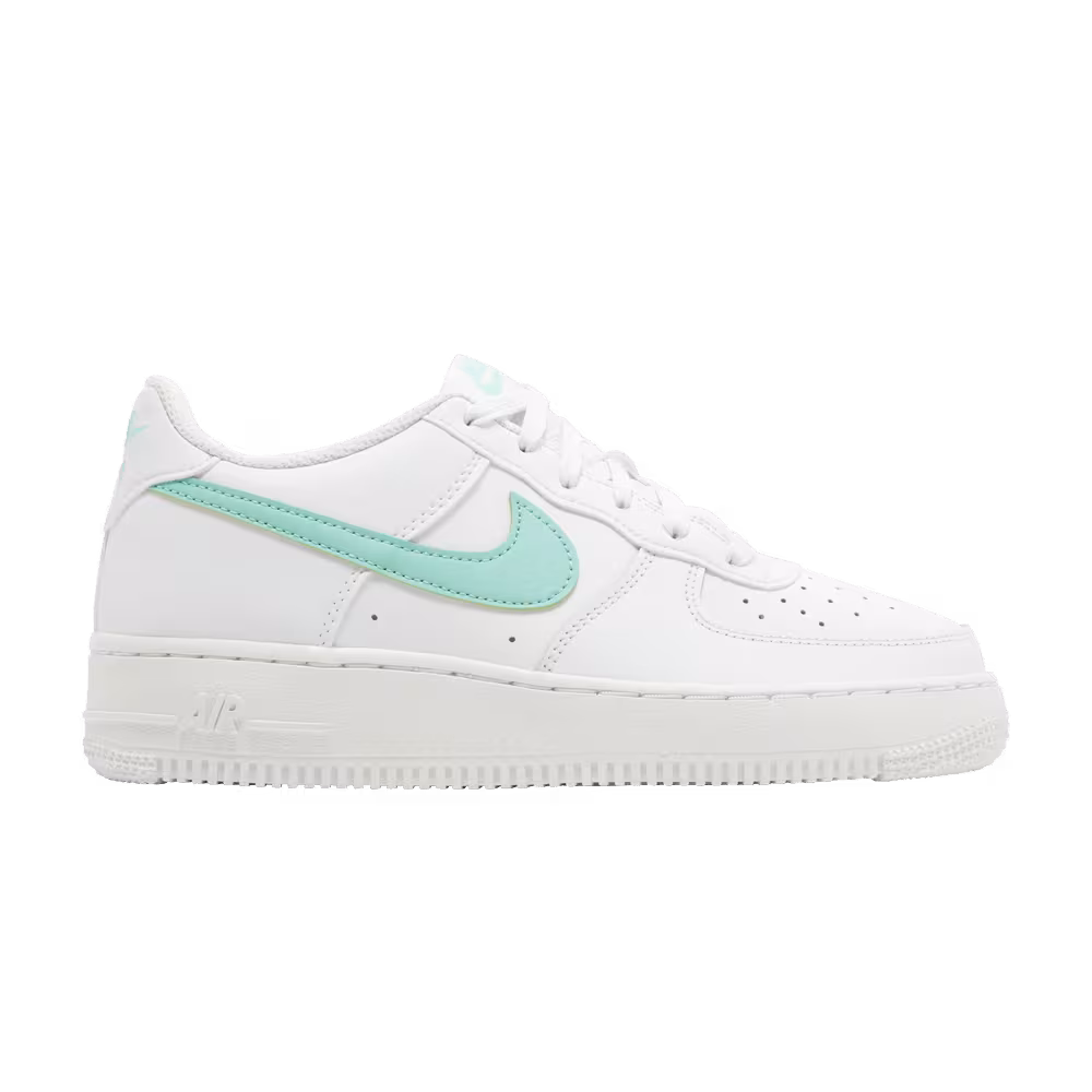Nike Air Force 1 GS White Emerald Rise