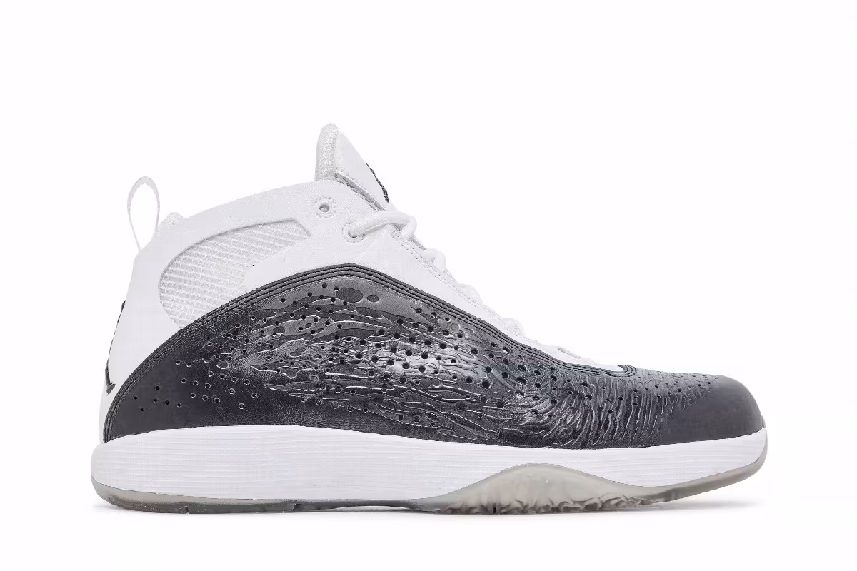 Air Jordan 2011 White Black, view 2