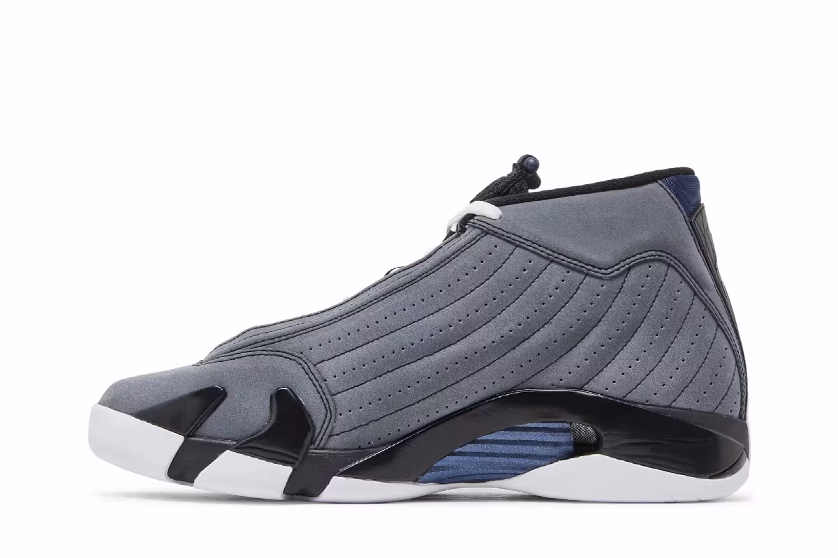 Air Jordan 14 Graphite Navy, view 4