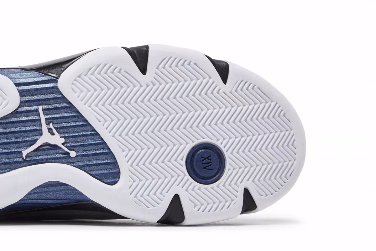 Air Jordan 14 Graphite Navy, view 6