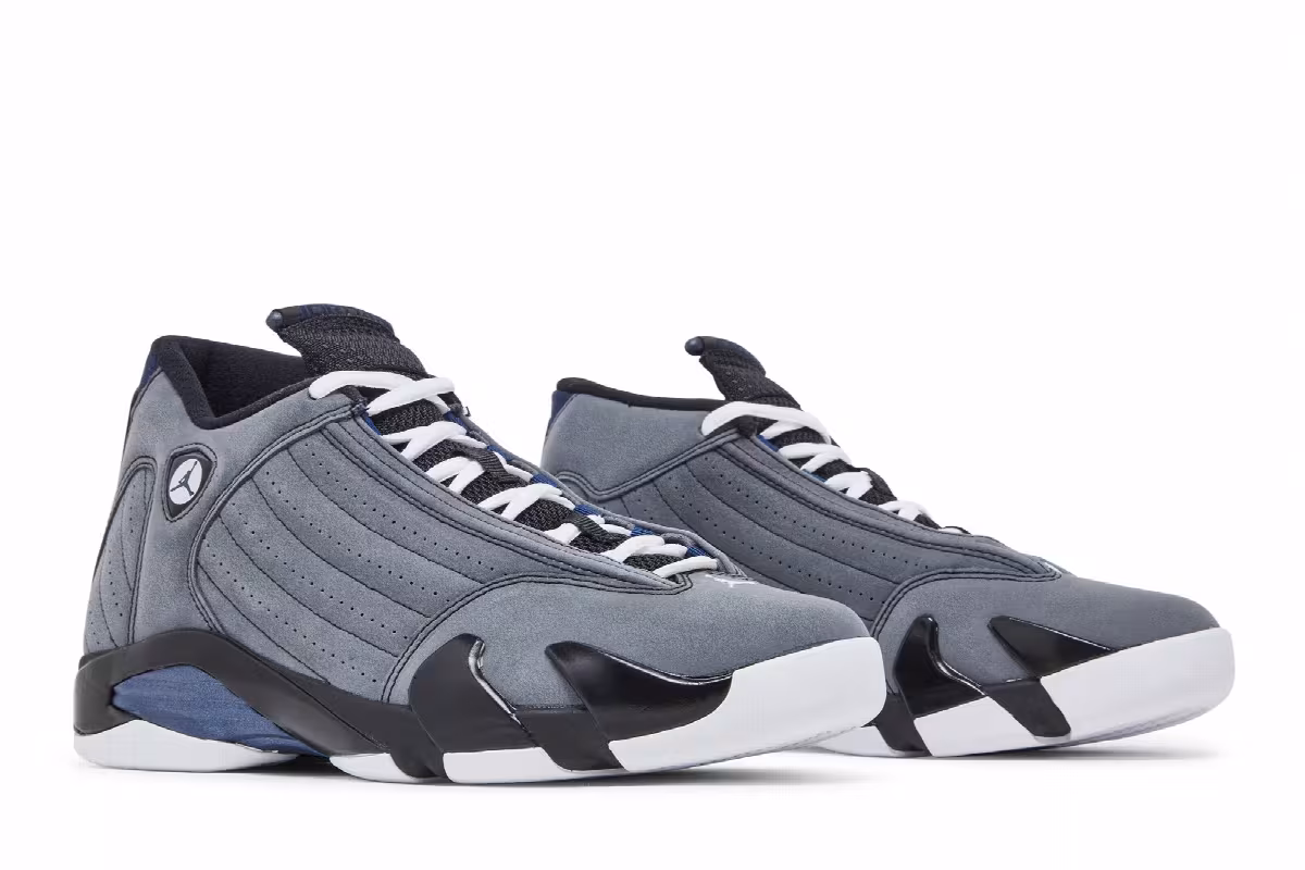 Air Jordan 14 Graphite Navy, view 9