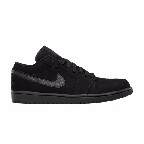 Air Jordan 1 Phat Low 'Elephant Print - Black'
