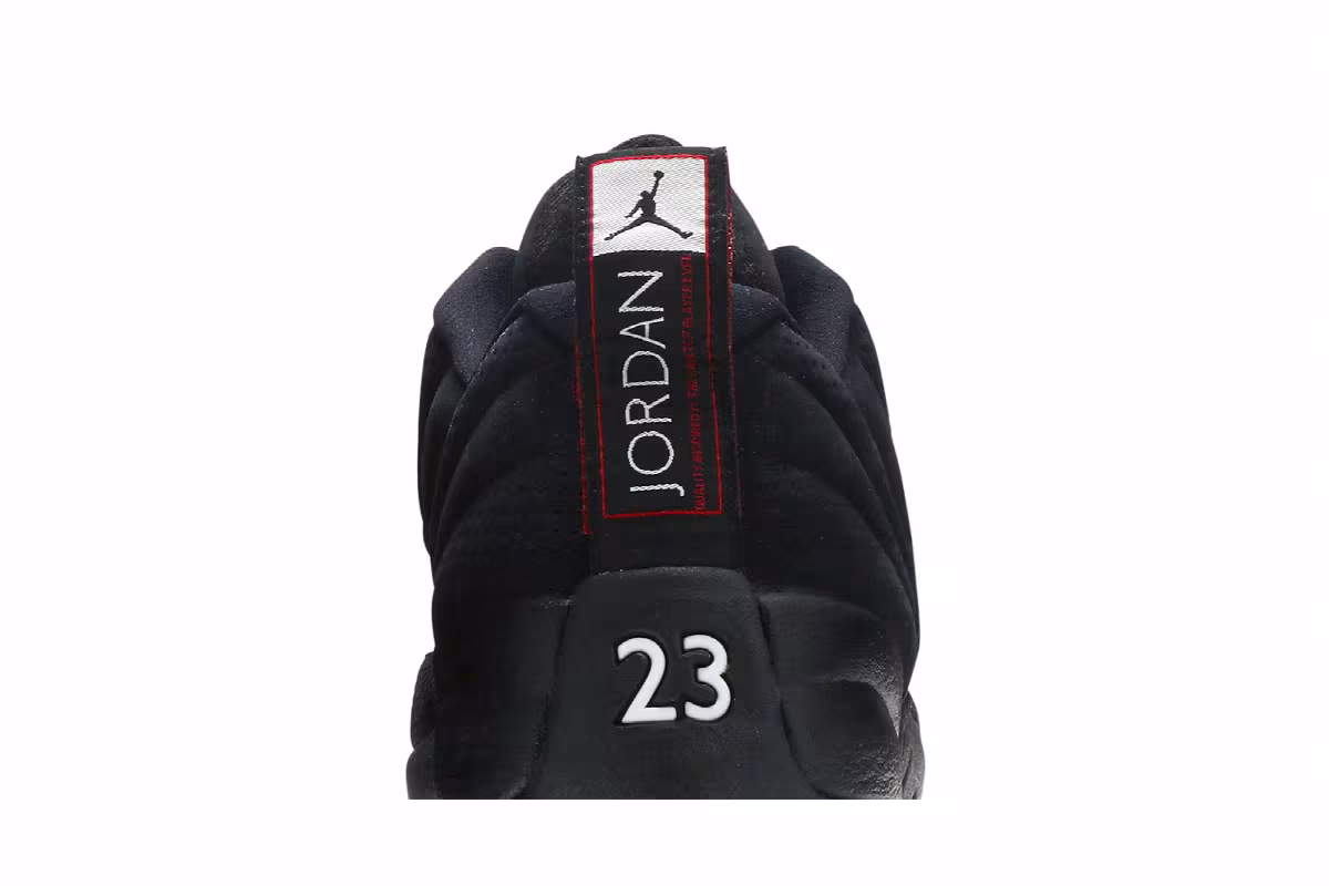 Air Jordan 12 Low Black Patent, view 8