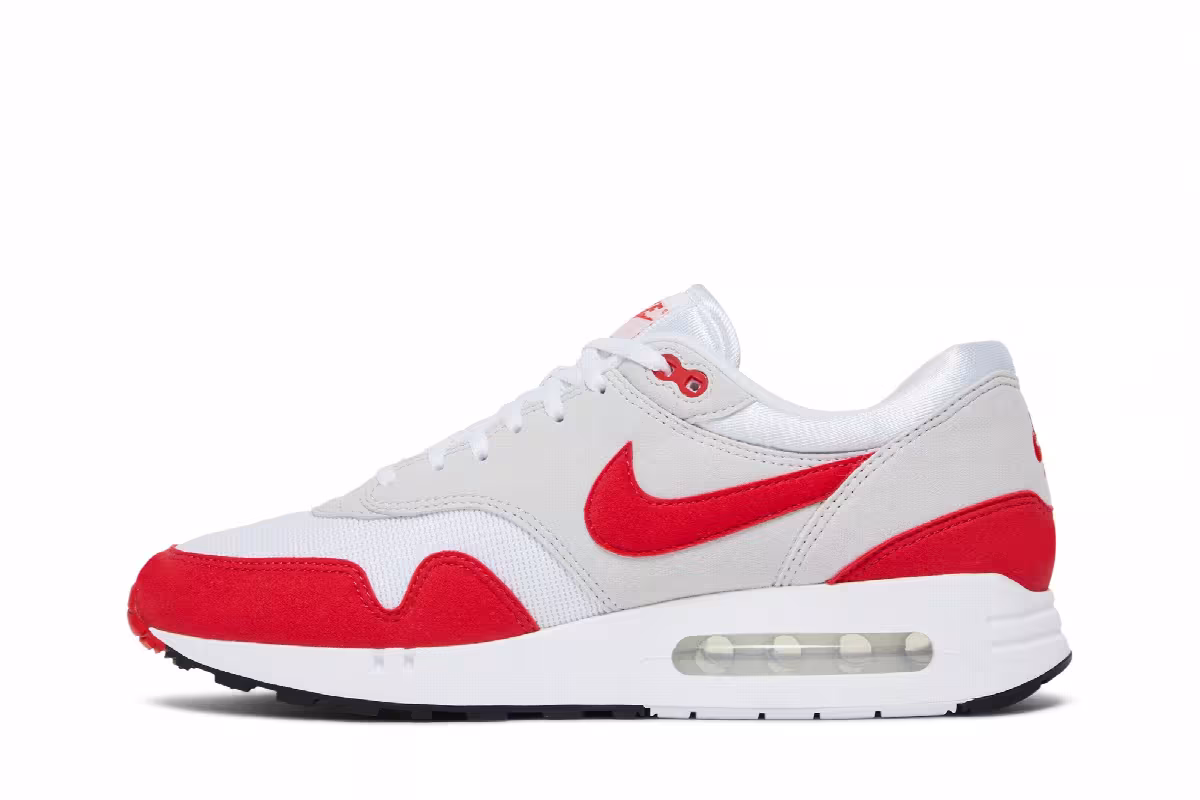 Nike Air Max 1 Big Bubble - Red, view 4