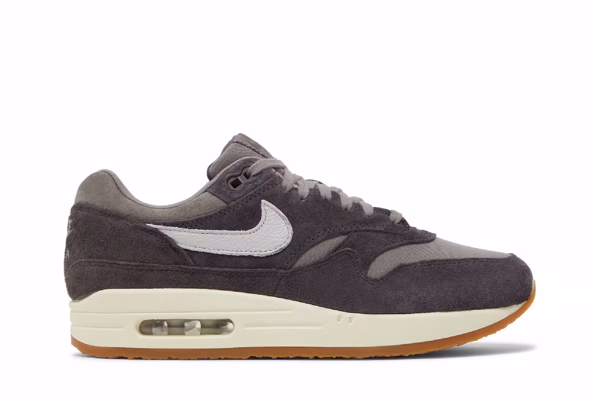 Nike Air Max 1 Premium Crepe - Soft Grey, view 2