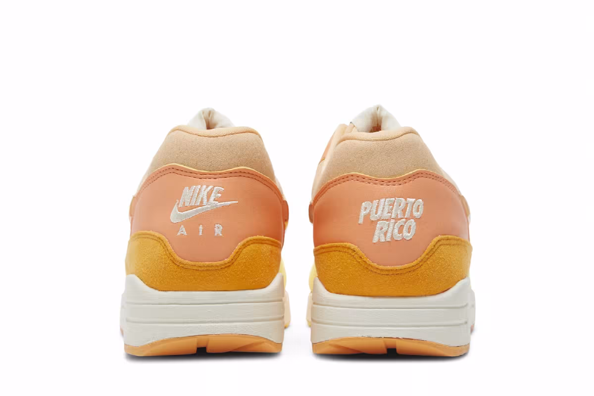 Nike Air Max 1 Puerto Rico Day - Orange Frost, view 7