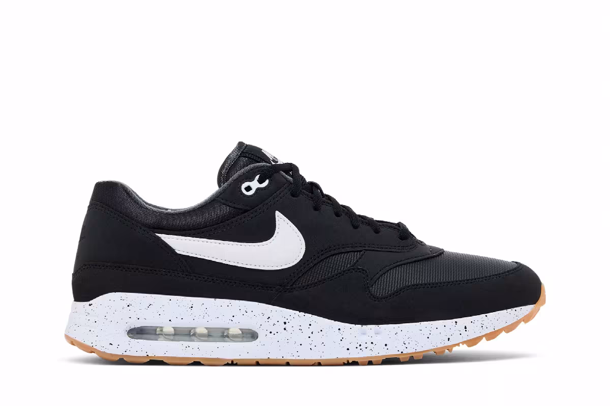 Nike Air Max 1 Big Bubble - Black White Gum, view 2