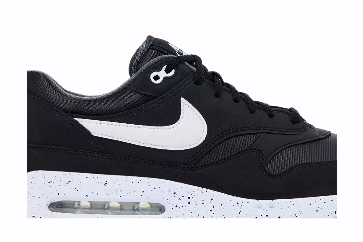 Nike Air Max 1 Big Bubble - Black White Gum, view 3