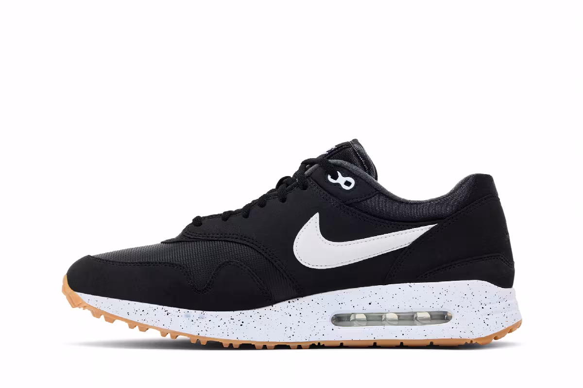Nike Air Max 1 Big Bubble - Black White Gum, view 4