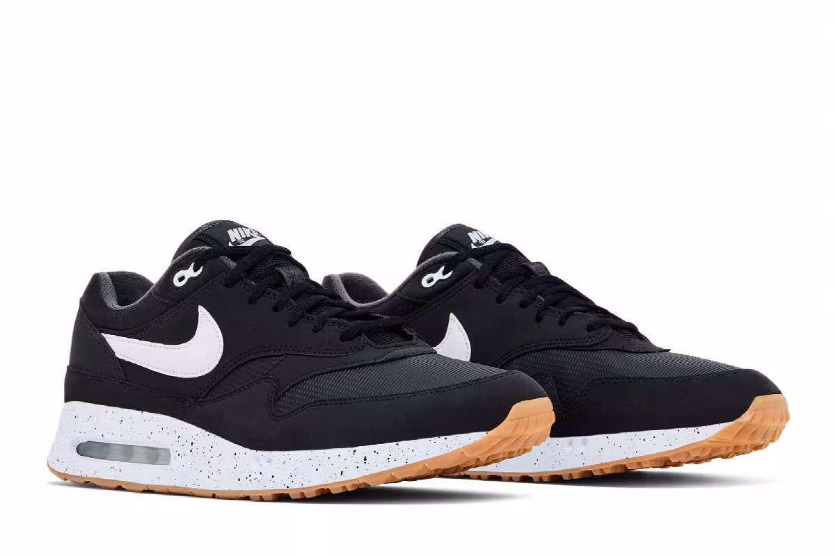 Nike Air Max 1 Big Bubble - Black White Gum, view 9