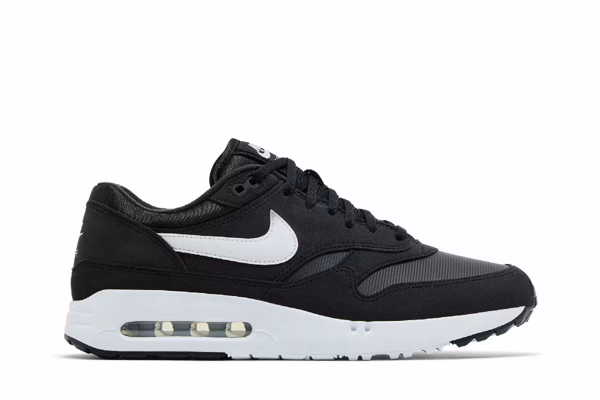 Nike Air Max 1 Big Bubble - Black White, view 2