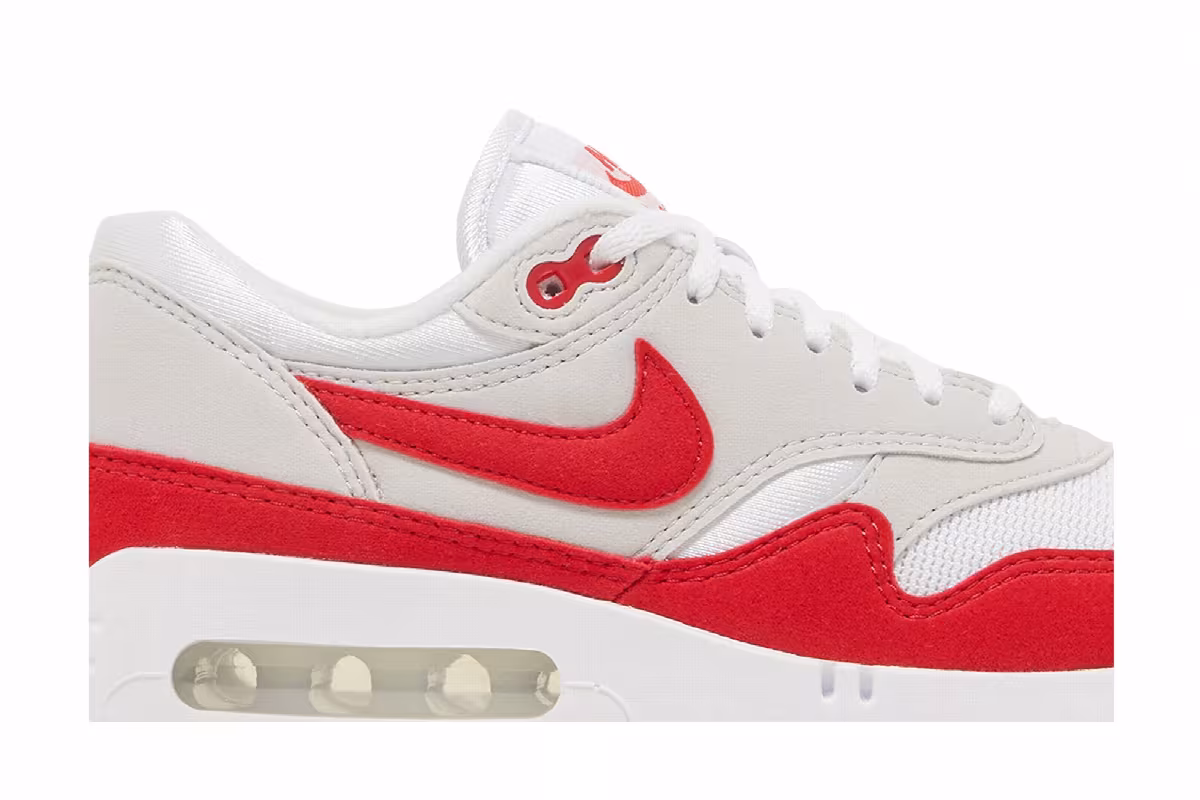 Nike Women's Air Max 1 Big Bubble - Red, view 3