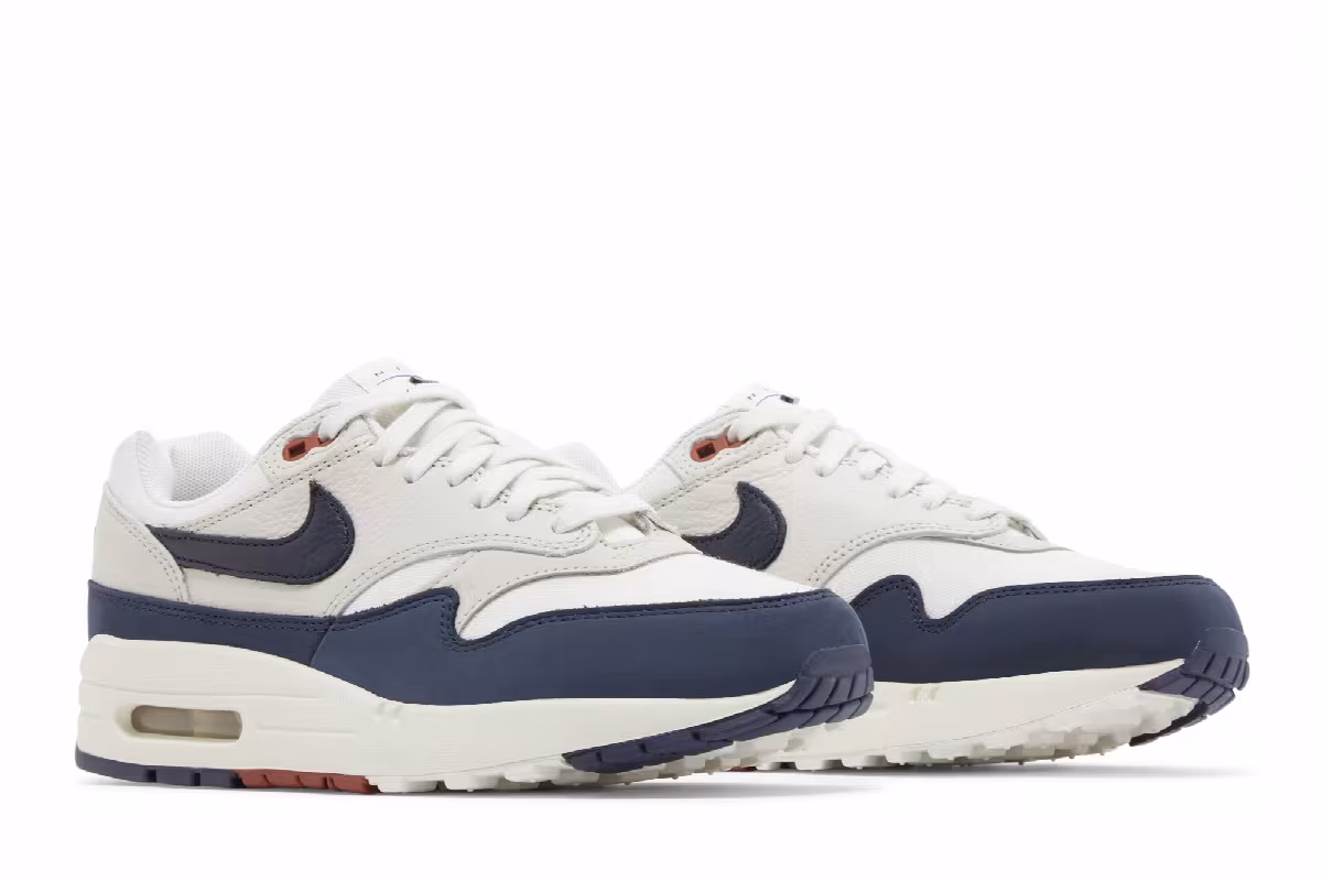 Nike Women's Air Max 1 Obsidian Rugged Orange, view 9