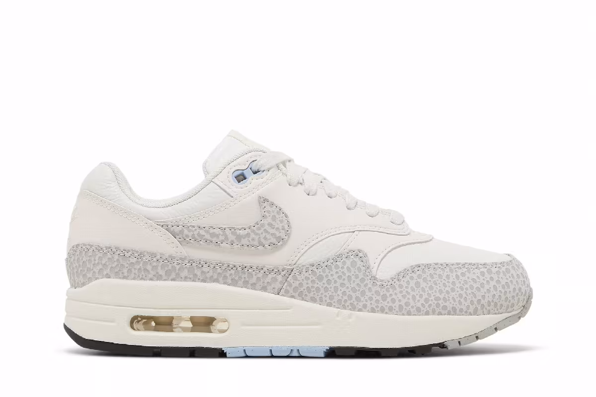 Nike Women's Air Max 1 Safari - Summit White, view 2