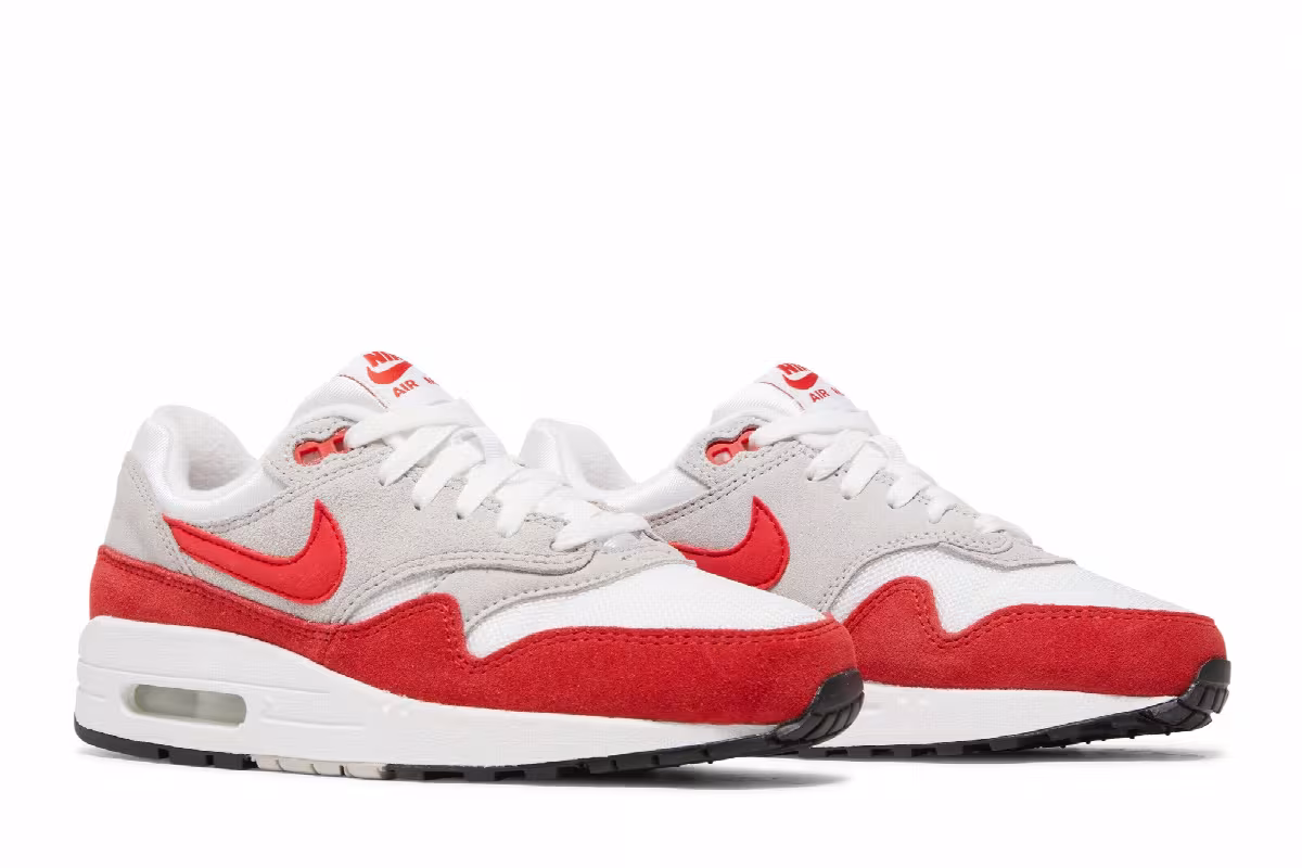 Nike Air Max 1 GS Red 2023, view 9
