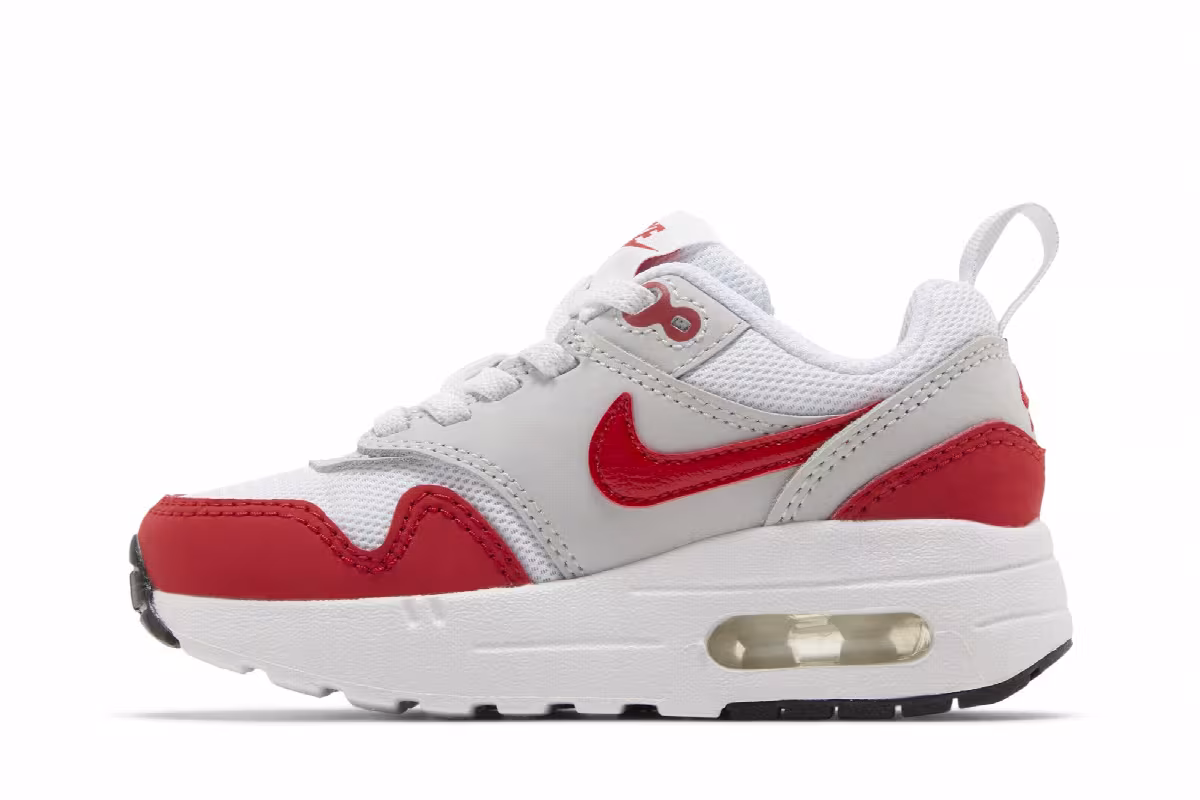 Nike Air Max 1 EasyOn PS Red 2023, view 4