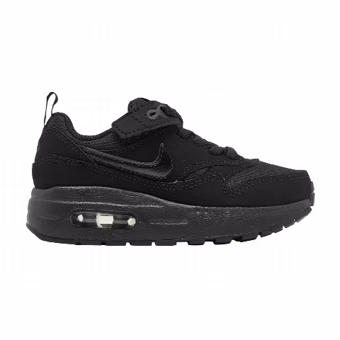 Nike Air Max 1 EasyOn PS 'Triple Black'