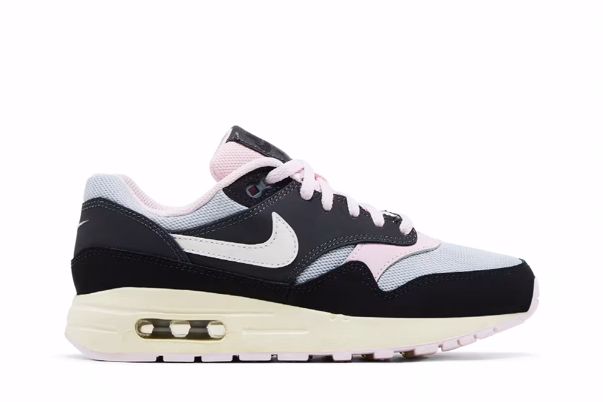 Nike Air Max 1 GS Anthracite Pink Foam, view 2