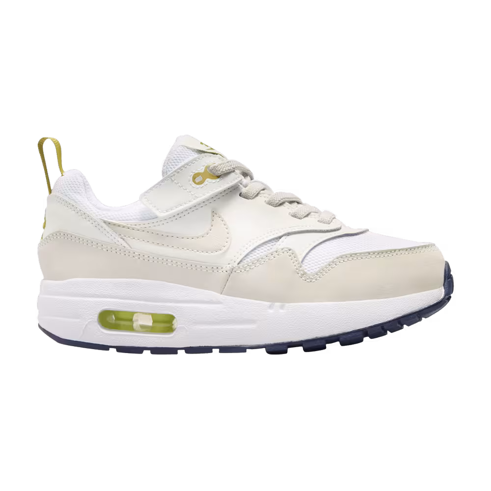 Nike Air Max 1 EasyOn PS White Light Orewood Brown