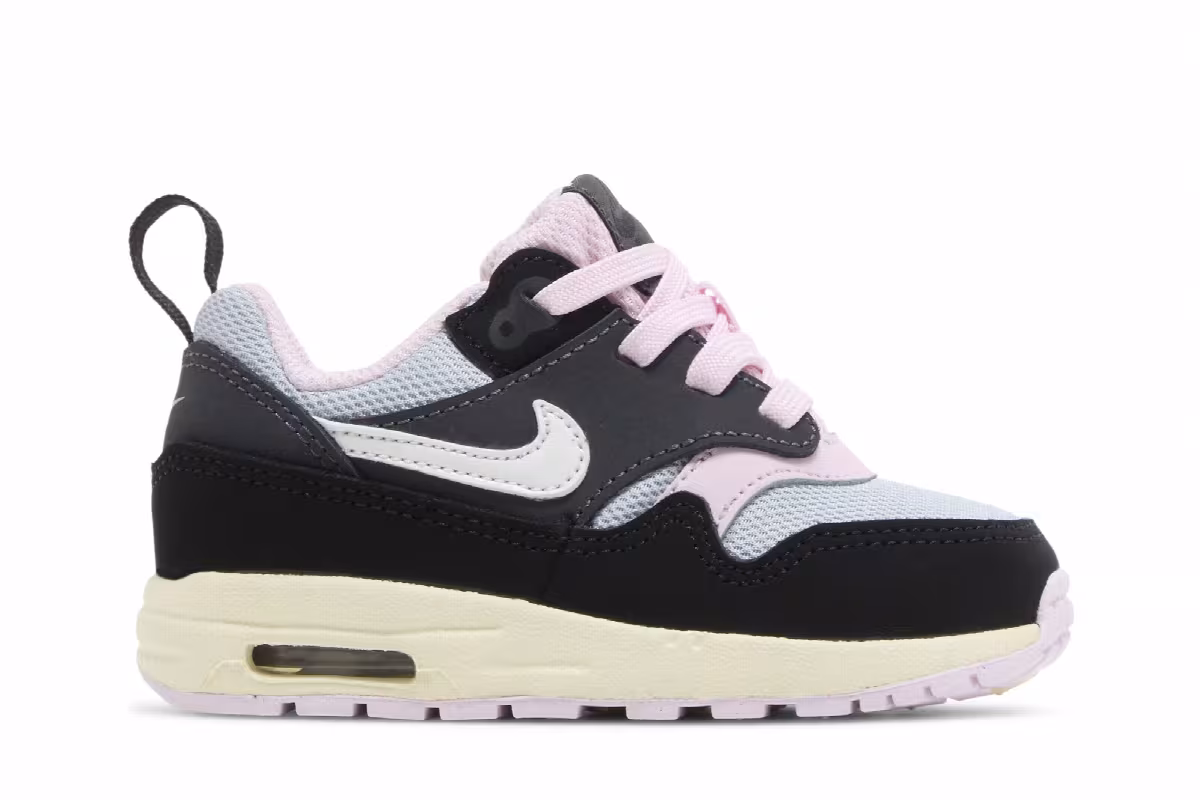 Nike Air Max 1 TD Anthracite Pink Foam, view 2
