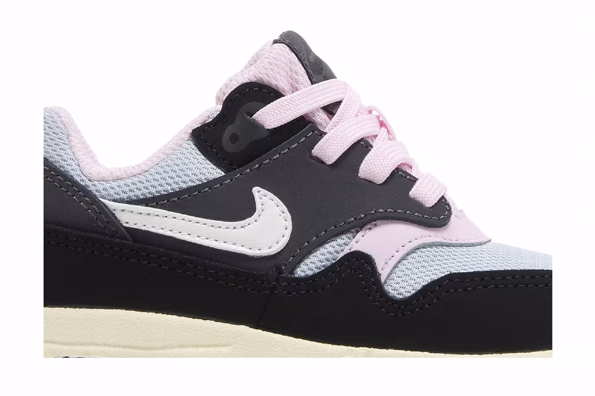 Nike Air Max 1 TD Anthracite Pink Foam, view 3