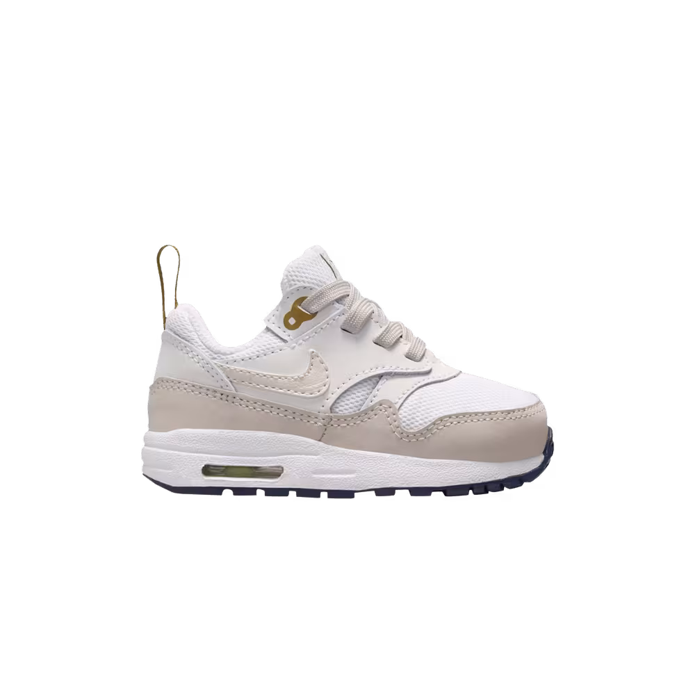 Nike Air Max 1 EasyOn TD White Light Orewood Brown