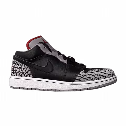 Air Jordan 1 Phat Low GS 'Black Cement'