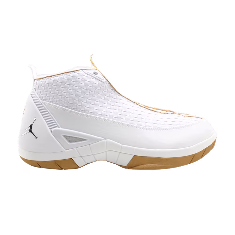 Air Jordan 15 SE White Gold