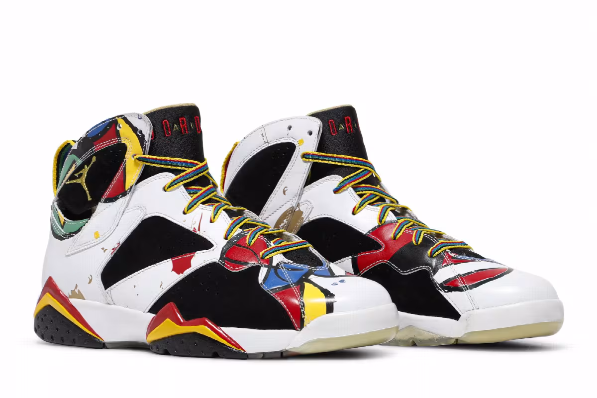 Air Jordan 7 OC Miro Olympic, view 9