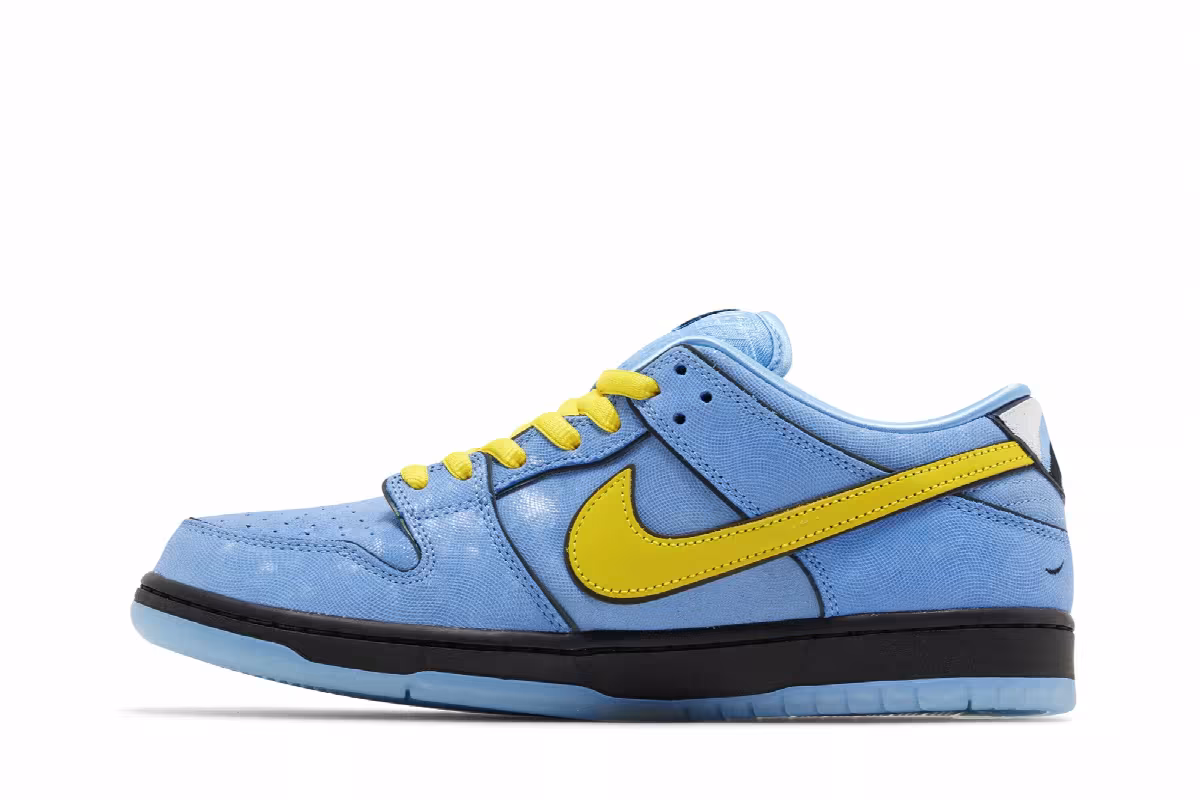 The Powerpuff Girls x Nike Dunk Low Pro SB QS Bubbles, view 4